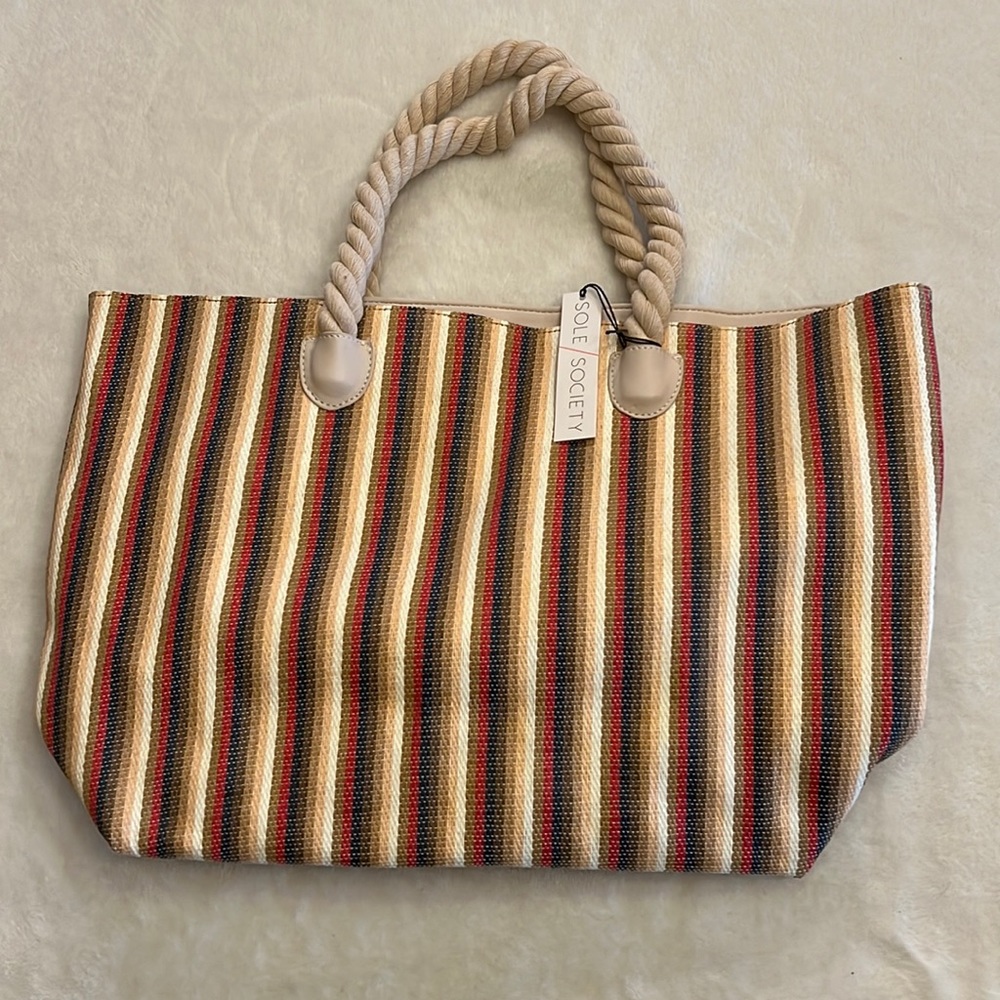 Sole Society‎ beach tote bag
